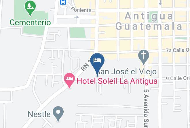 Antigua Guatemala - Hotel Real Plaza Maps