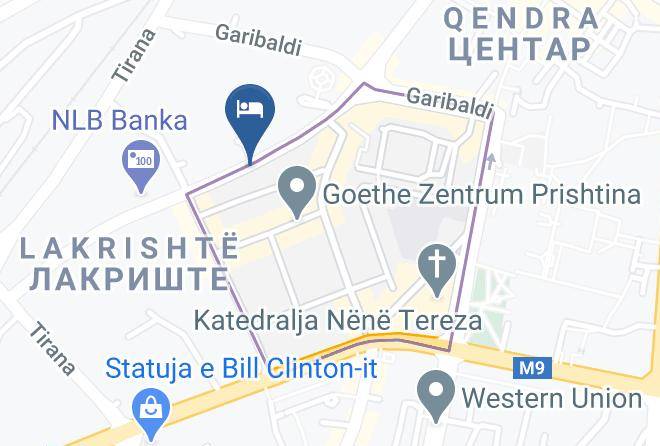 Pristina - Hotel Real Maps
