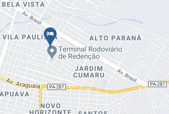Redencao - Hotel Real Redencao Maps