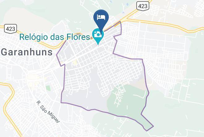 Garanhuns - Hotel Real Maps