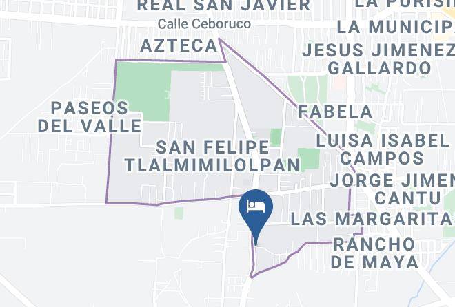 Toluca - Hotel Real San Felipe Maps
