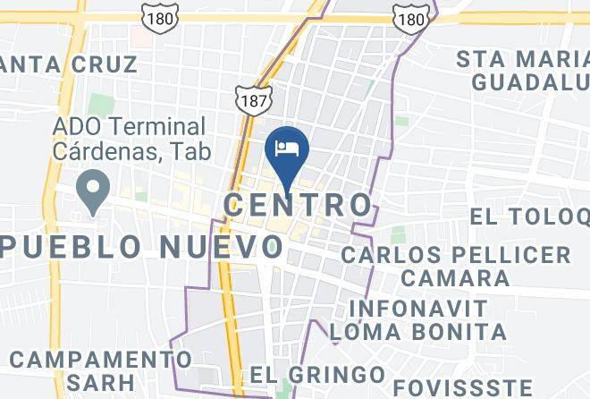 Cardenas - Hotel Real San Luis Maps