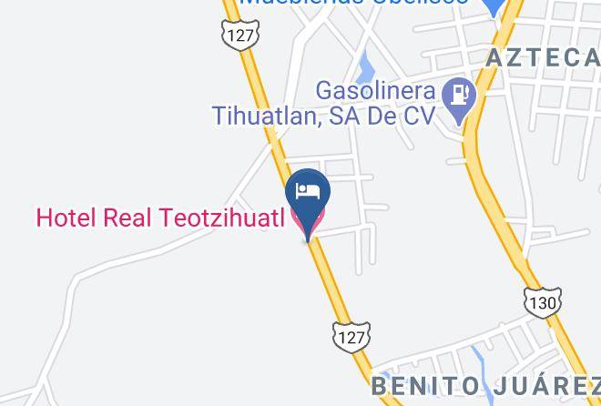 Tihuatlan - Hotel Real Teotzihuatl Maps