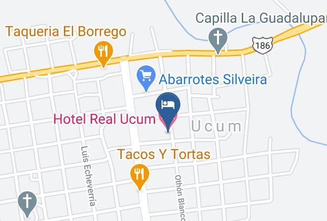 Othon P Blanco - Hotel Real Ucum Maps