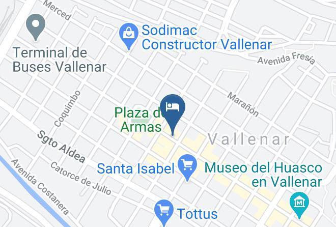 Huasco Province - Hotel Real Vallenar Maps