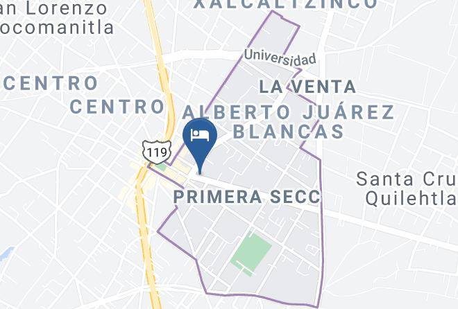 Zacatelco Municipality - Hotel Real Zaragoza Maps