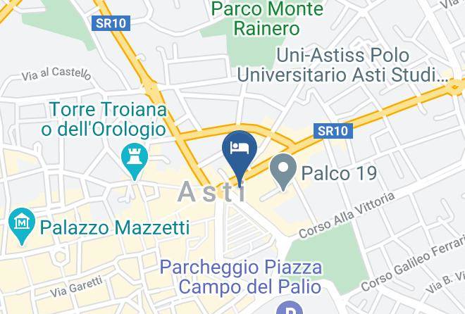 Asti - Hotel Reale Maps