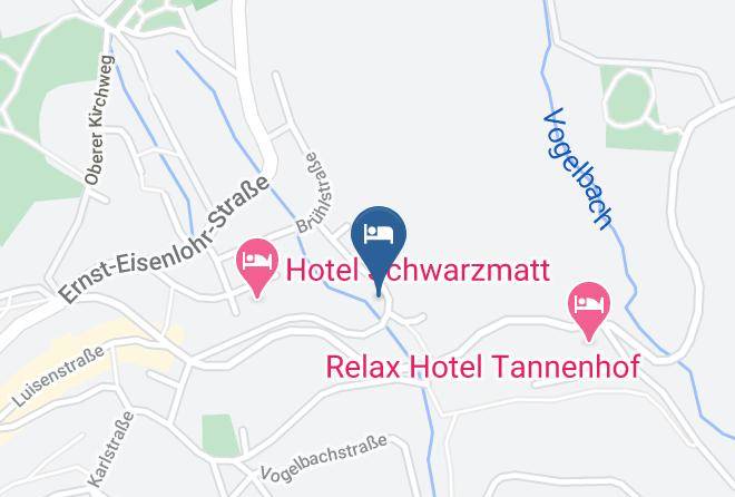 Breisgau Hochschwarzwald - Hotel Rebekka Mit Haus Am Bruhl Maps