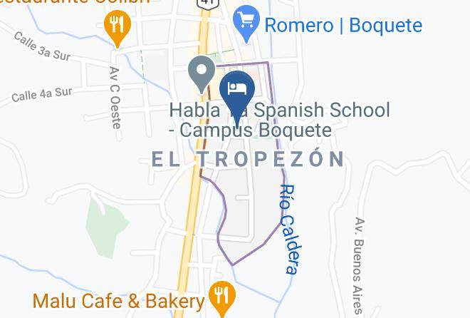 Boquete - Hotel Rebequet Maps