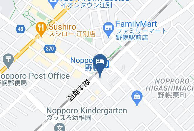 Ebetsu City - Hotel Reborn Nopporo Maps
