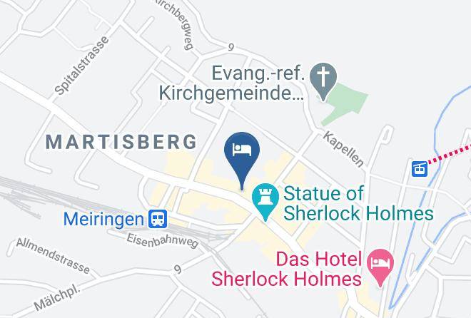 Interlaken Oberhasli - Hotel Rebstock Haslital Maps