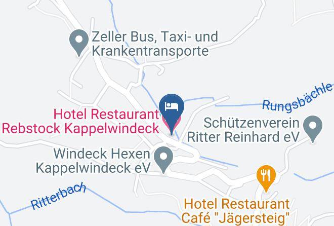 Rastatt - Hotel Restaurant Rebstock Kappelwindeck Maps
