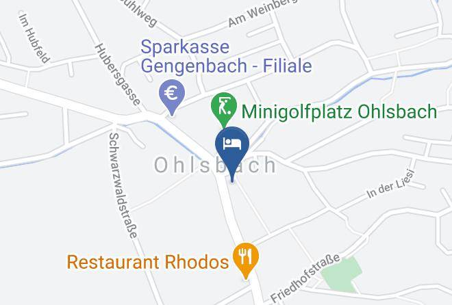 Ortenaukreis - Hotel Rebstock Maps