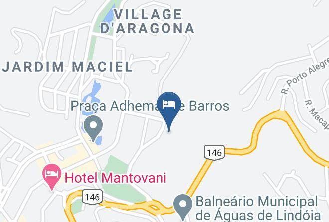 Aguas De Lindoia - Hotel Recanto Bela Vista Maps