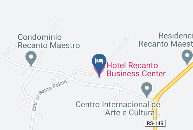 Restinga Seca - Hotel Recanto Business Center Maps