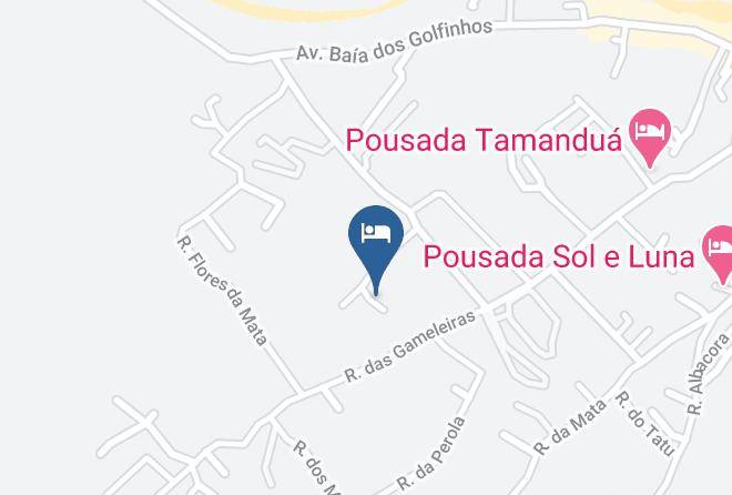 Hotel Recanto Da Mata Pipa Map