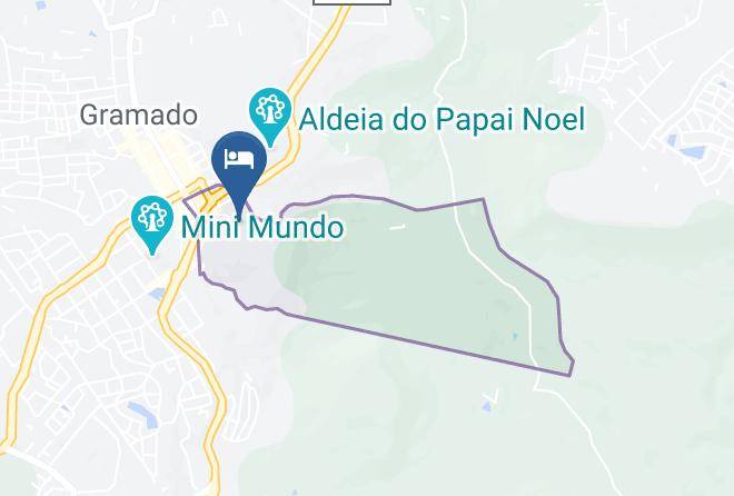 Hotel Recanto Da Serra Map