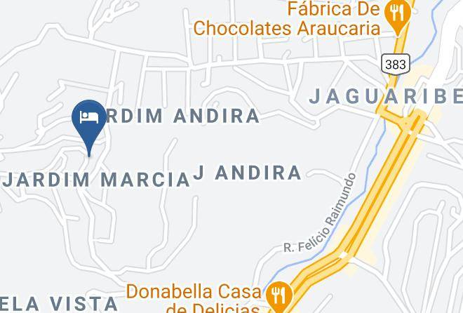 Campos Do Jordao - Hotel Recanto Dirros Maps