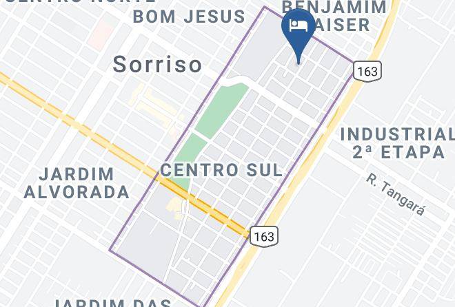 Hotel Recanto Do Bosque Map