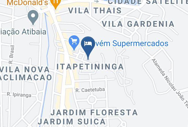 Atibaia - Hotel Recanto Lynce De Atibaia Maps