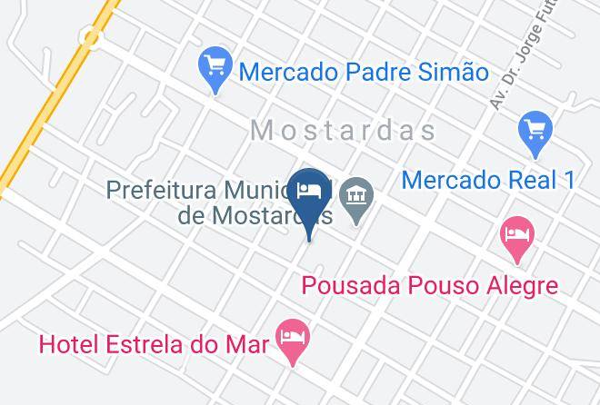 Mostardas - Hotel Recanto Mostardas Maps