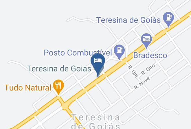 Teresina De Goias - Hotel Recanto Verde Chapada Dos Veadeiros Maps