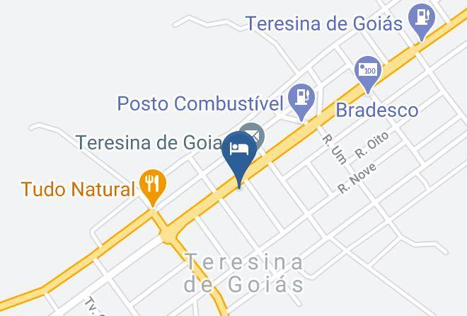 Teresina De Goias - Hotel Entre Serras Maps