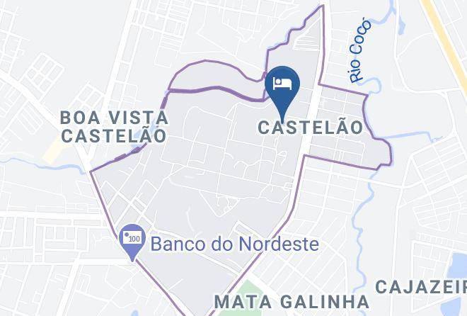 Fortaleza - Hotel Recanto Wirapuru Maps