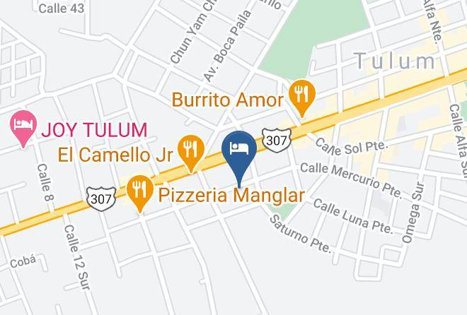 Tulum - Aroma Tulum Maps