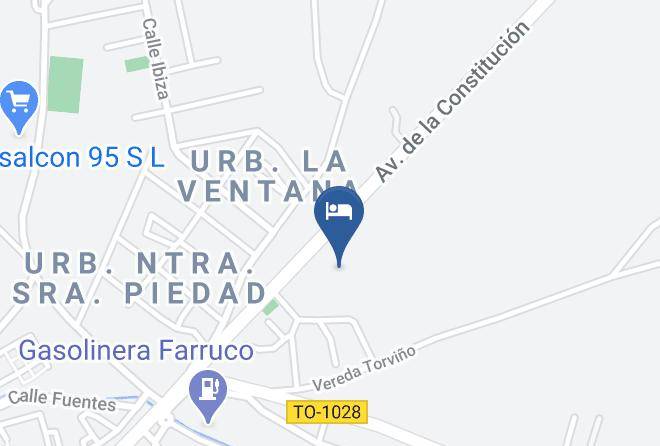 Toledo - Hotel Recio Maps