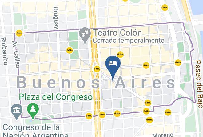 San Nicolas - Hr Luxor Hotel Buenos Aires Maps