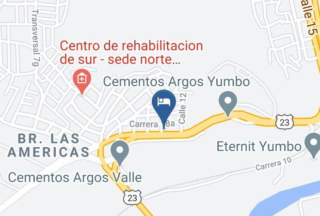 Yumbo - Hotel Recreacional El Porvenir Maps