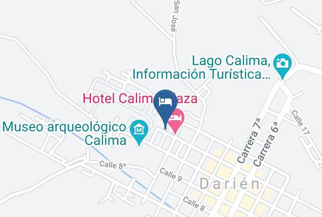 Calima - Hotel Recrecional El Porvenir Maps