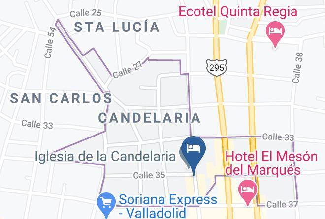 Valladolid - Hotel Recuerdos Maps