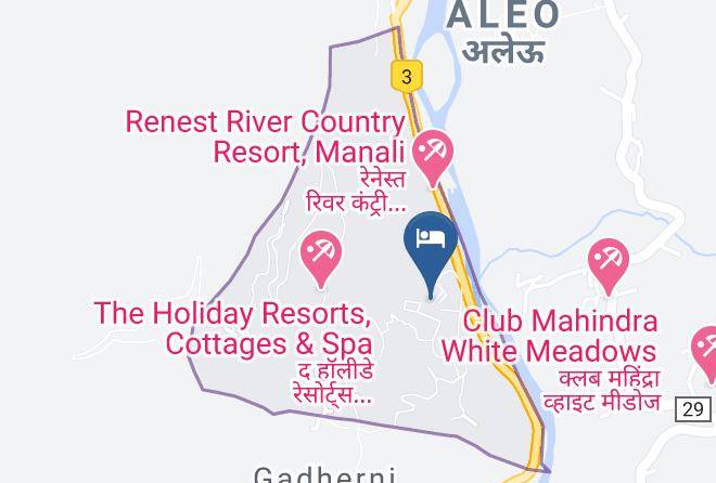 Manali - Hotel Red Apple Maps