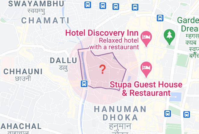 Kathmandu - Hotel Red Panda Maps