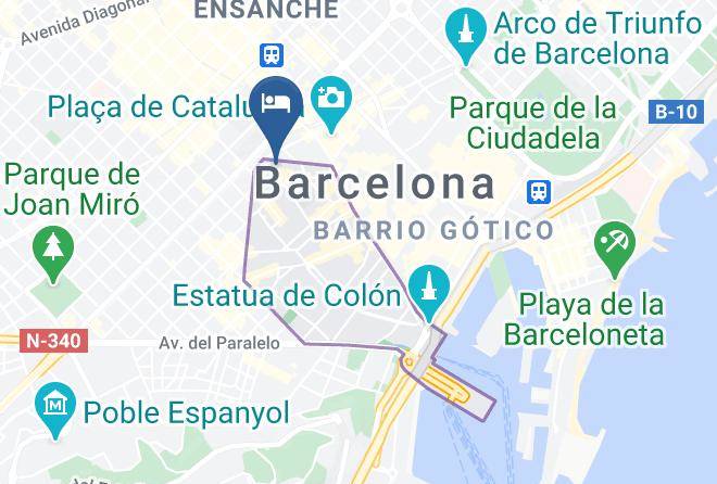 Barcelona - Hotel Reding Croma Maps