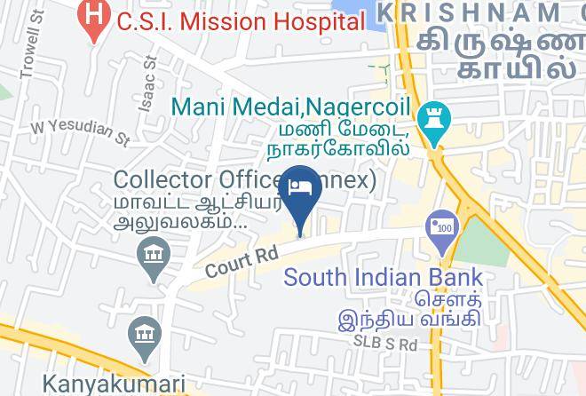 Nagercoil - Capital O71618 Hotel Reech Maps