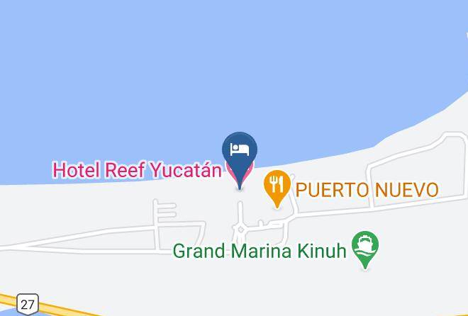 Telchac Puerto Municipality - Hotel Reef Yucatan Maps