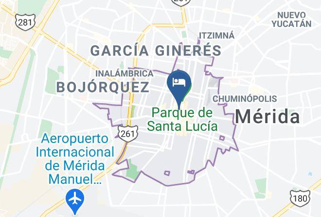 Merida - Hotel Reforma Maps