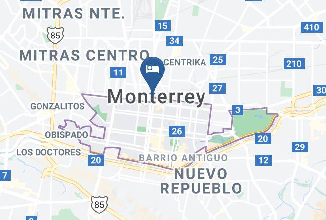 Monterrey - Hotel Reforma Maps