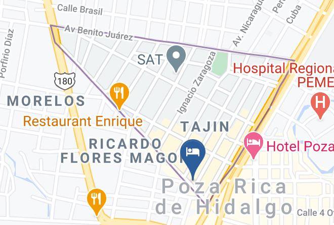 Poza Rica De Hidalgo - Hotel Reforma Maps