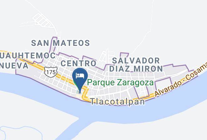 Tlacotalpan - Hotel Reforma Tlacotalpan Maps