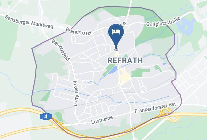 Rheinisch Bergischer Kreis - Hotel Refrather Hof Maps