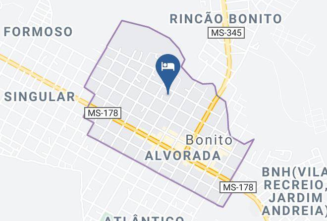 Bonito - Hotel Refugio Maps