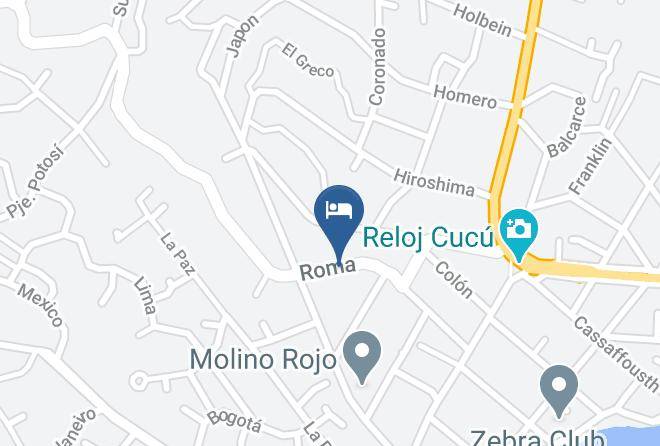 Santa Maria Department - Hotel Refugio De Luna Maps