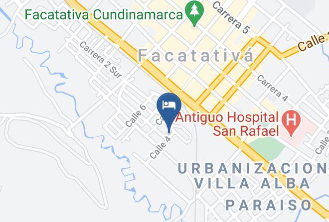 Facatativa - Hotel Refugio De Montana Maps