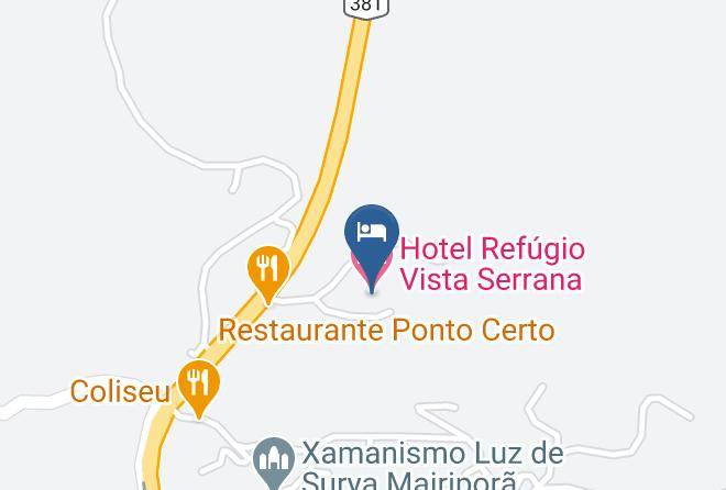 Mairipora - Hotel Refugio Vista Serrana Maps