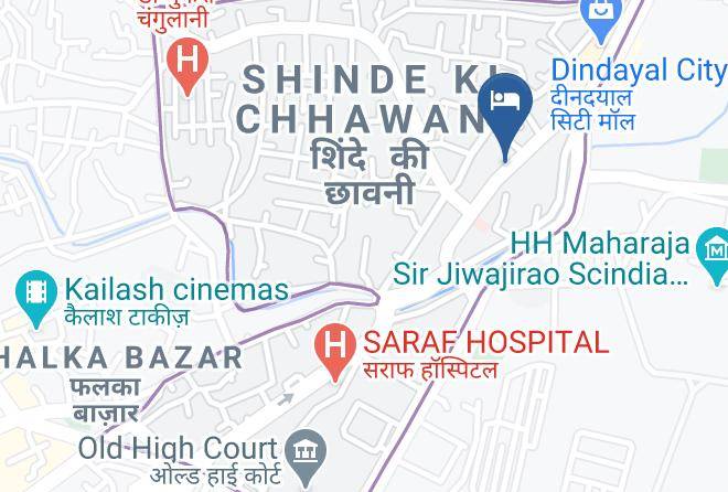 Gwalior - Hotel Regal Maps