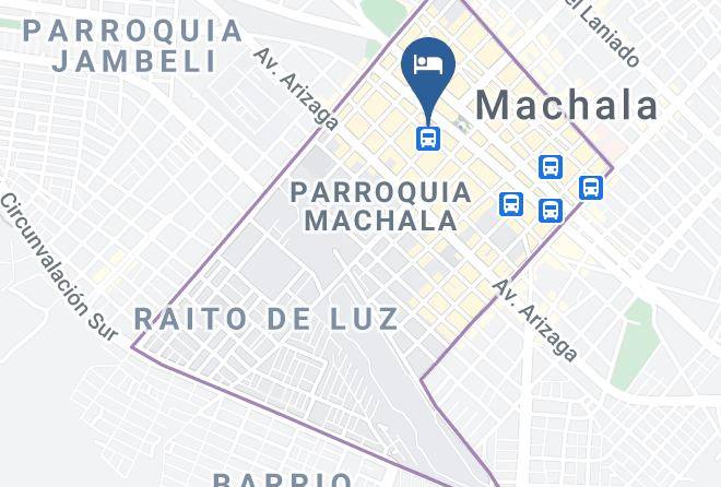 Machala - Hotel Regal Maps